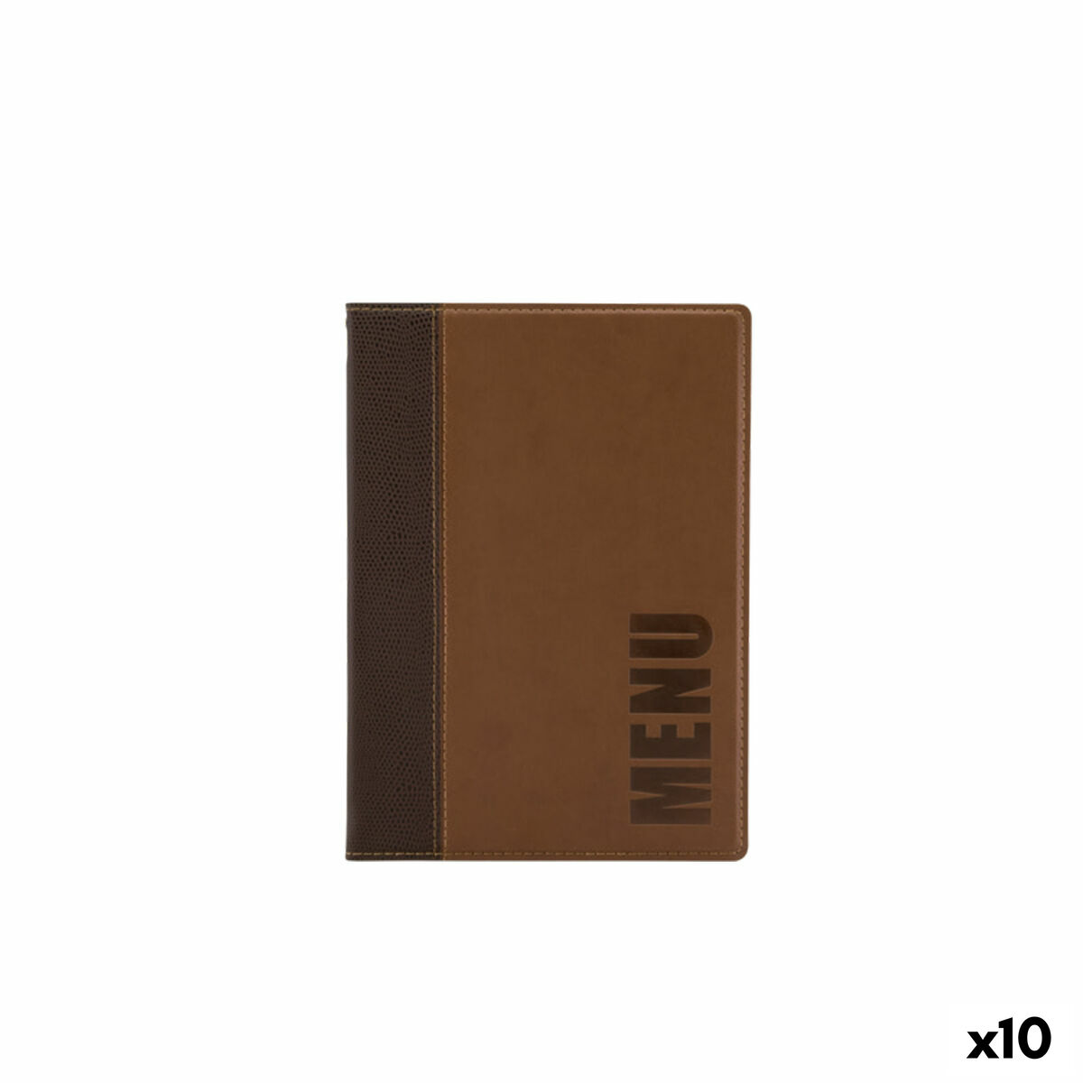 Suportes para menus Securit Trendy Castanho 25,3 x 17,7 x 0,8 cm