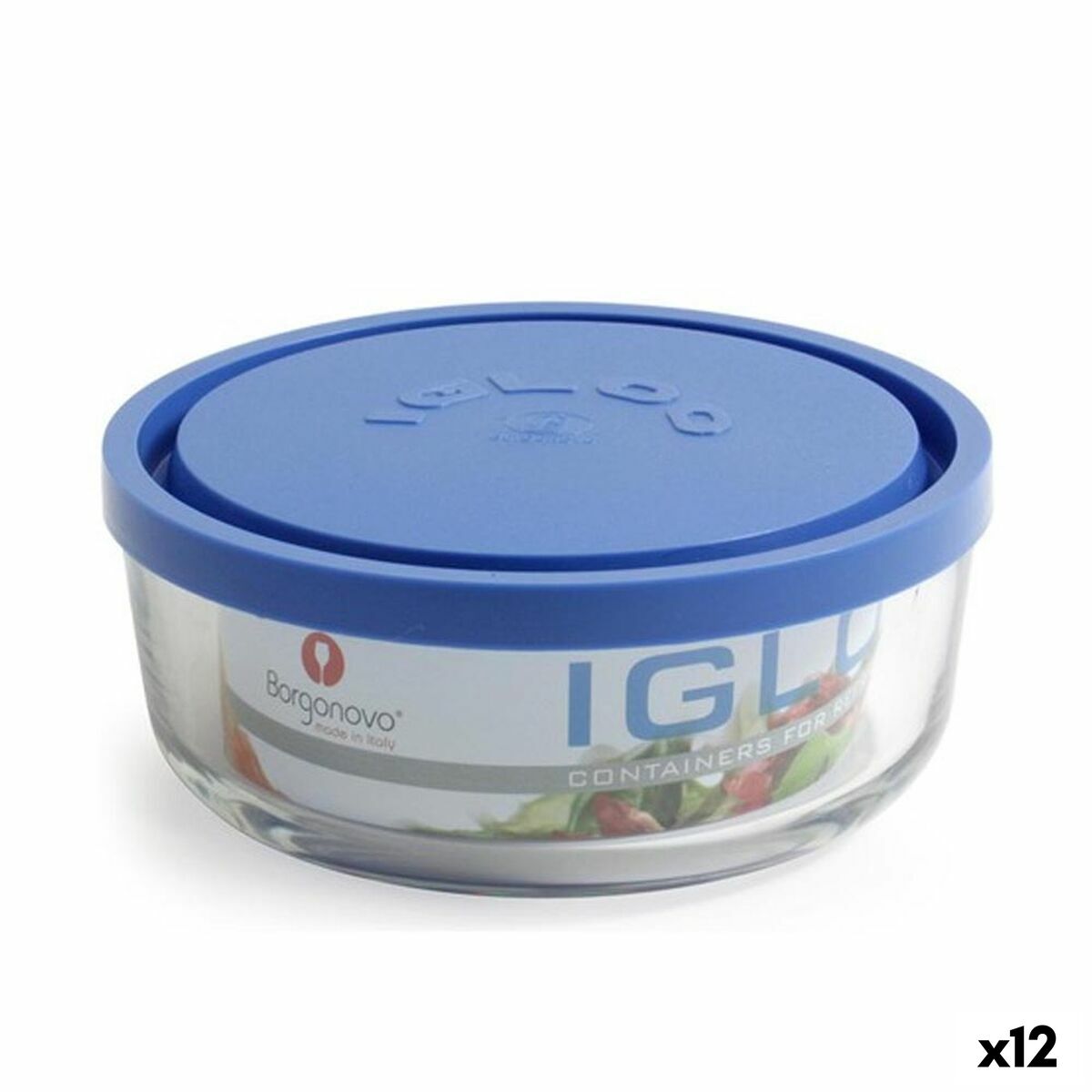 Frasco Borgonovo ghui-ytof-1835 Azul Com tampa 1,47 L (18 cm)