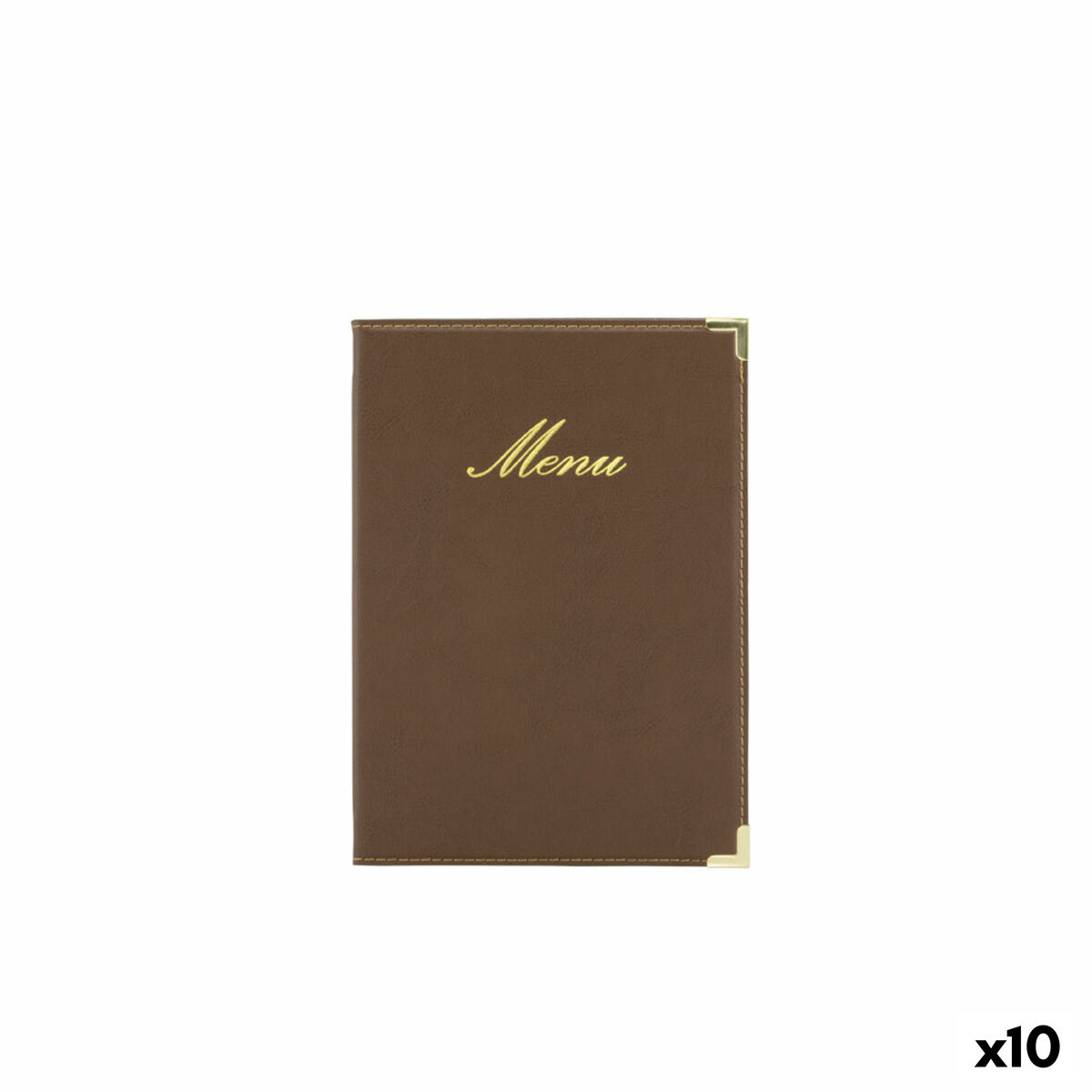 Suportes para menus Securit Classic Castanho 25 x 18 cm