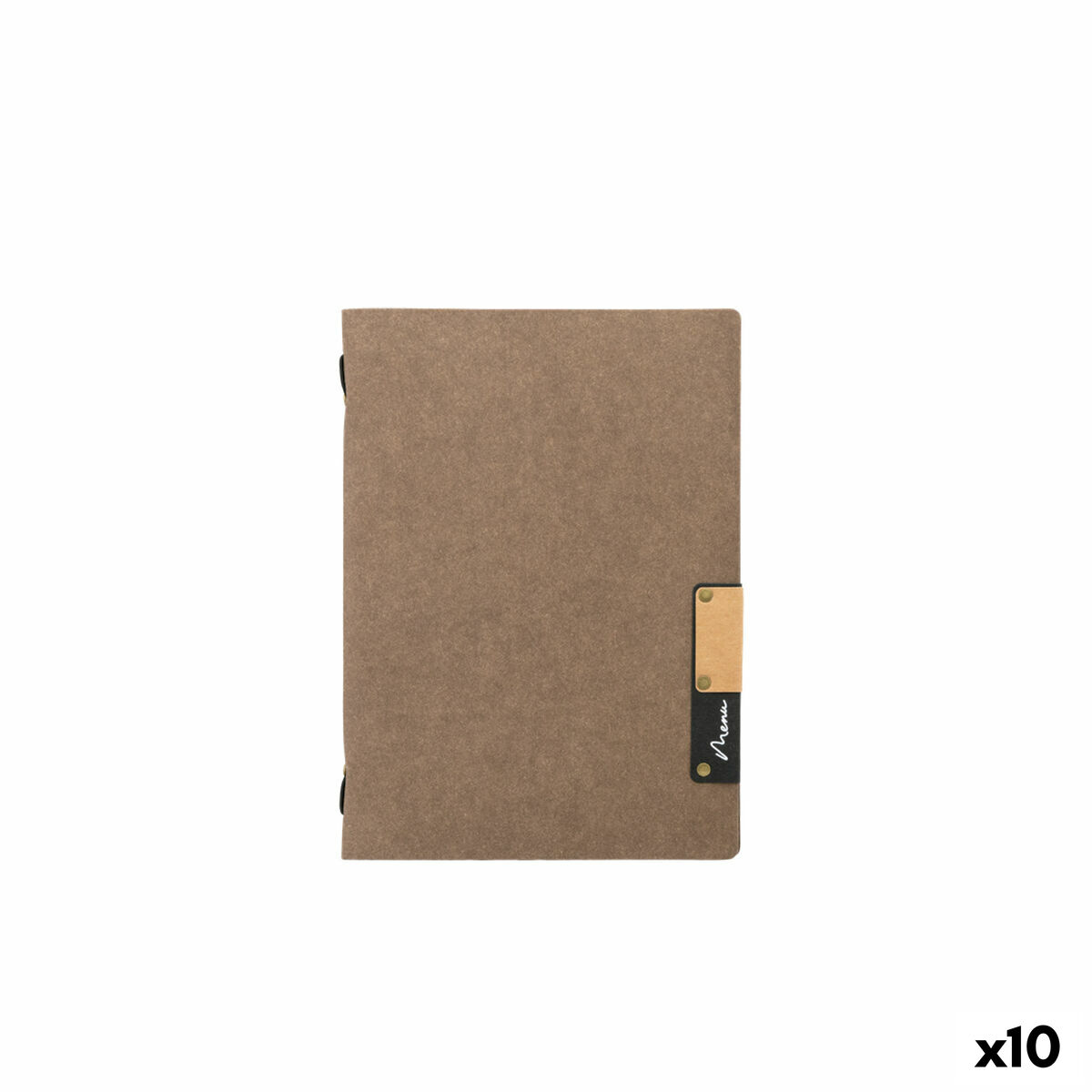 Suportes para menus Securit Castanho Resistente à água 24,9 x 17,5 cm