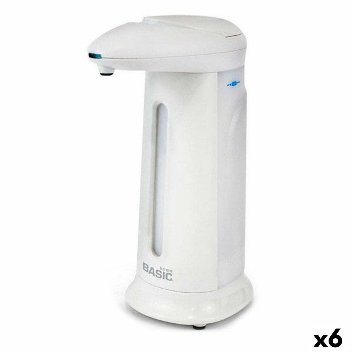 Dispensador de Sabonete Automático com Sensor Basic Home 350 ml 0,35 L (6 Unidades)