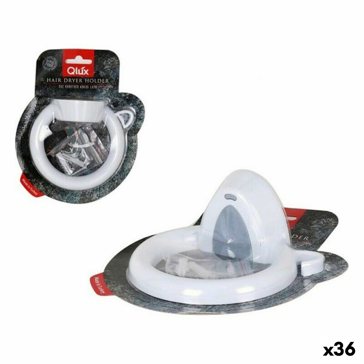 Suporte para Pendurar o Secador Qlux 138218 12,5 x 11 x 6 cm