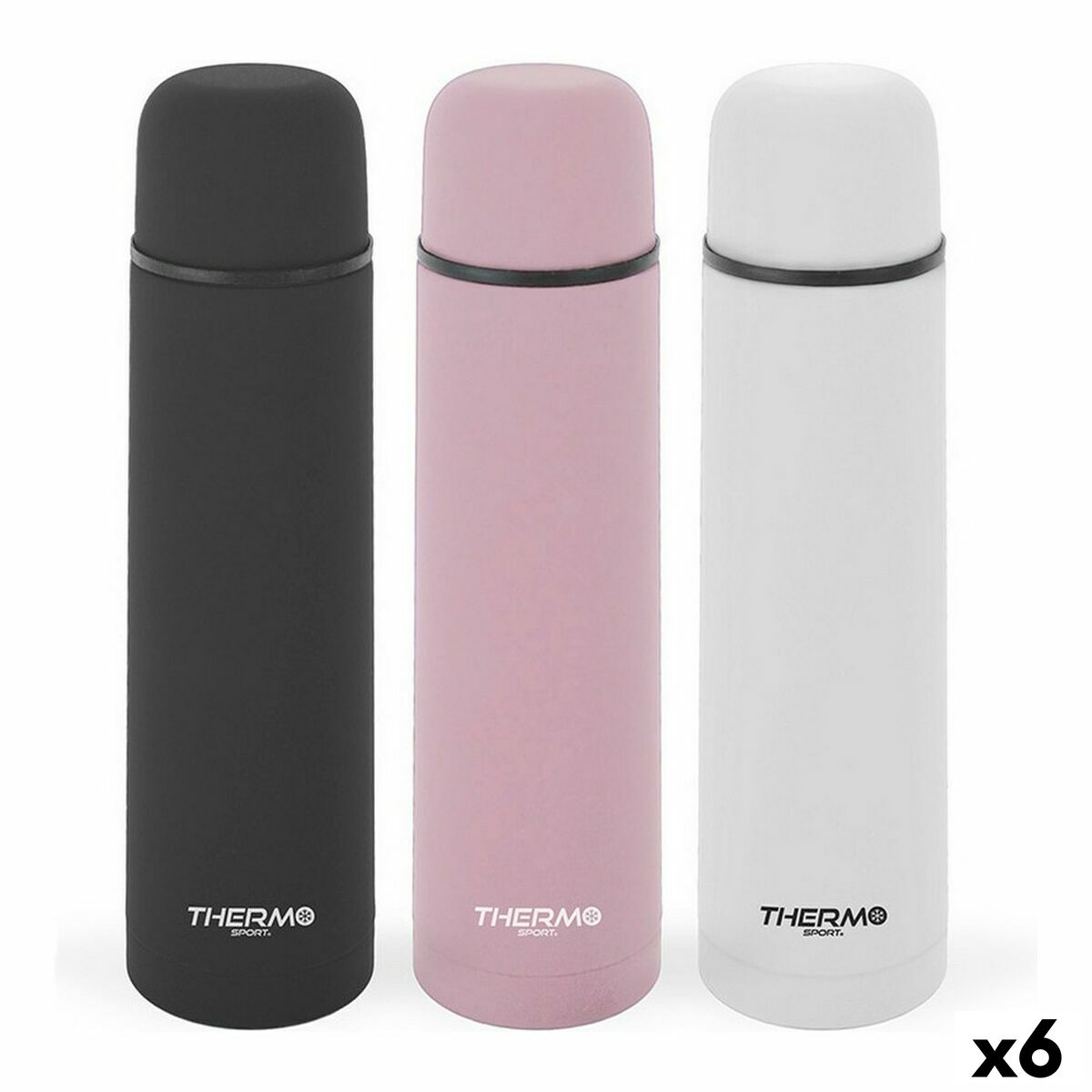 Termo ThermoSport Aço inoxidável (6 Unidades)