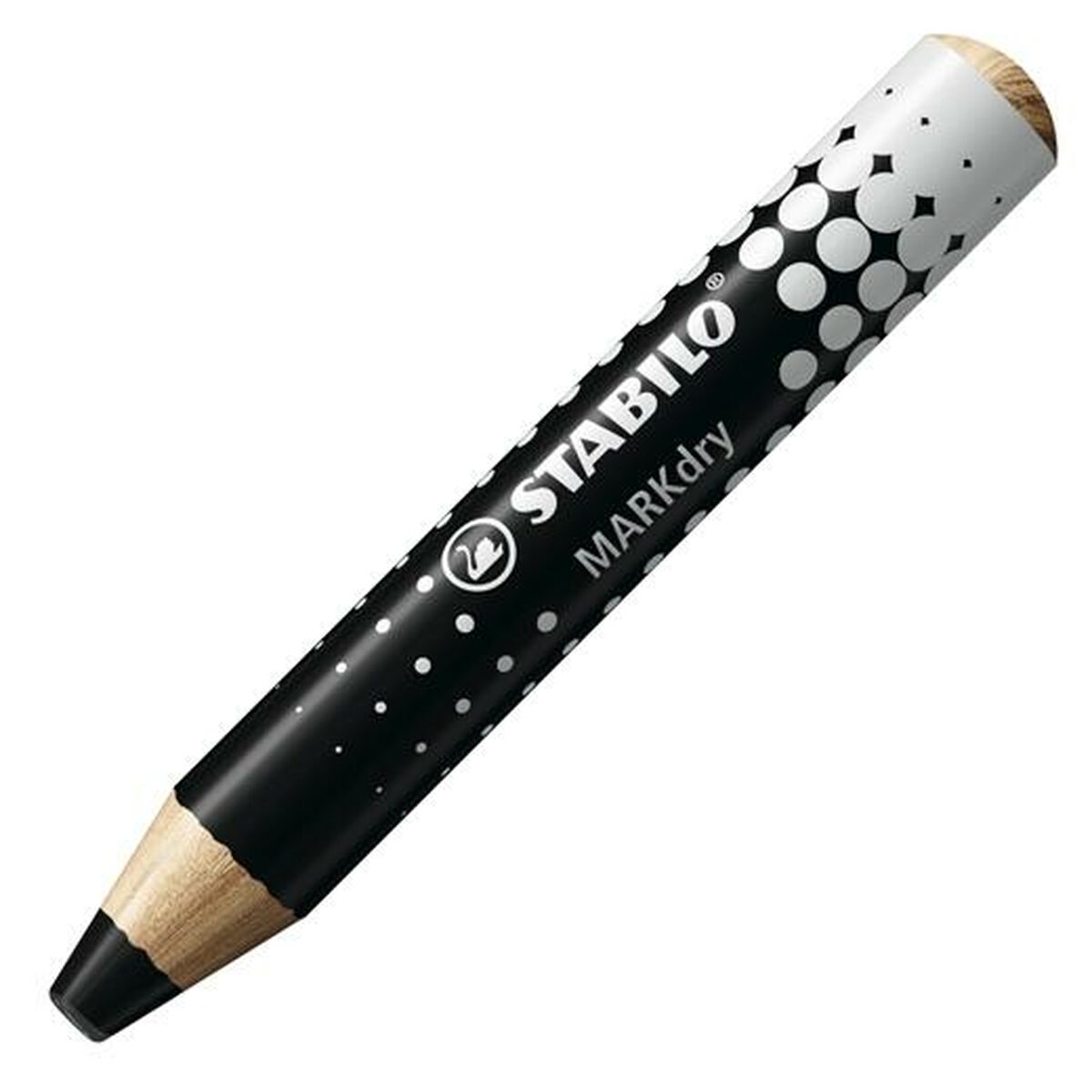 Marcador Stabilo Mrakdry 5 Unidades Preto
