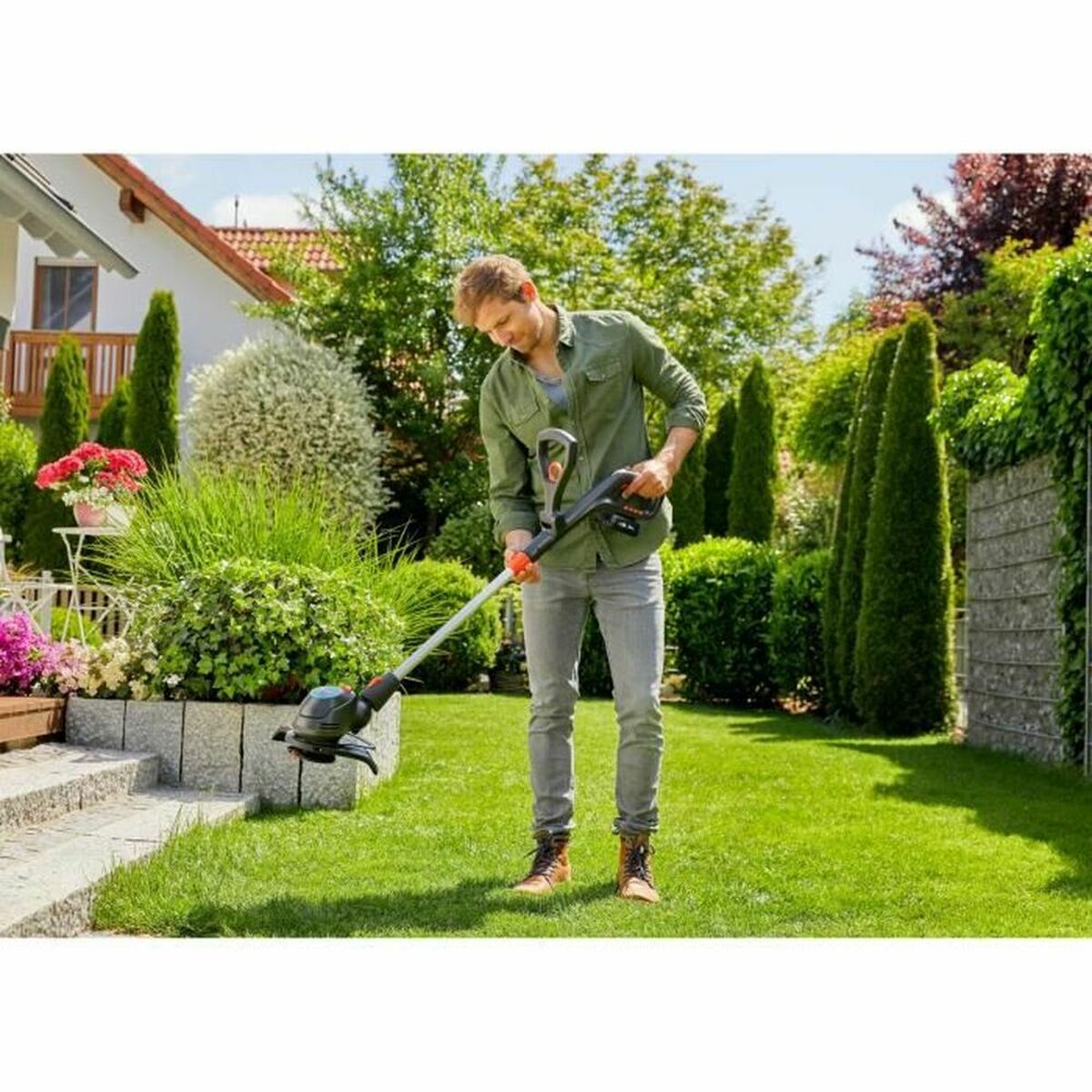 Tesoura Elétrica Gardena 14701-20 23 cm 18 V