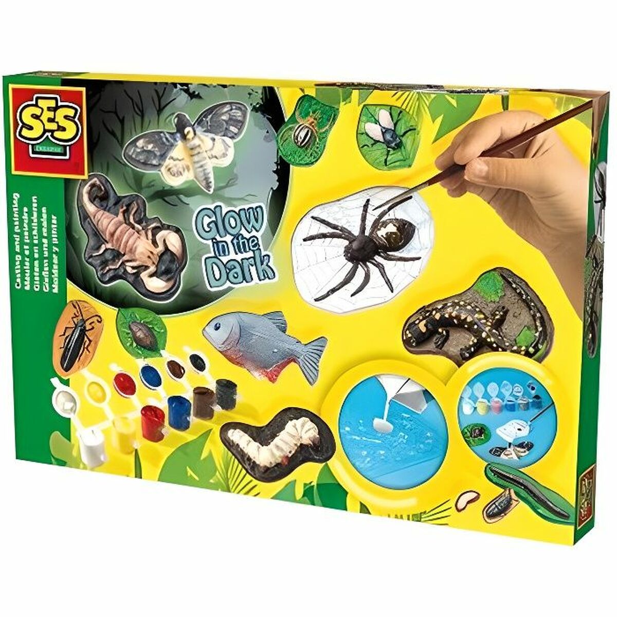 Pasta para modelar SES Creative Scary Animals