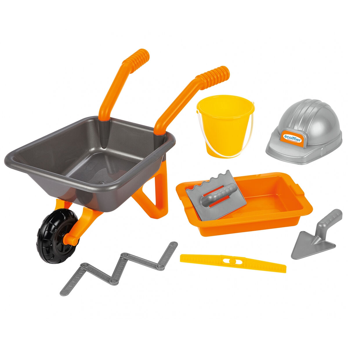 Conjunto de brinquedos de praia Ecoiffier The Builder Super Pack 50 cm