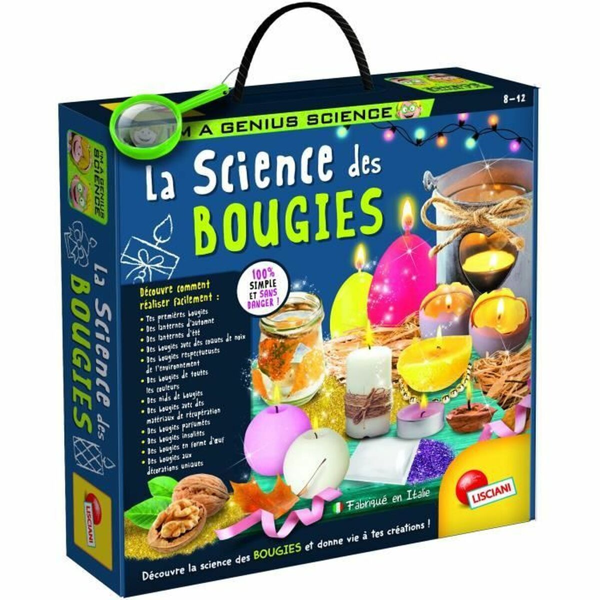 Jogo de Ciência Lisciani Giochi The Science of fun candles (FR)
