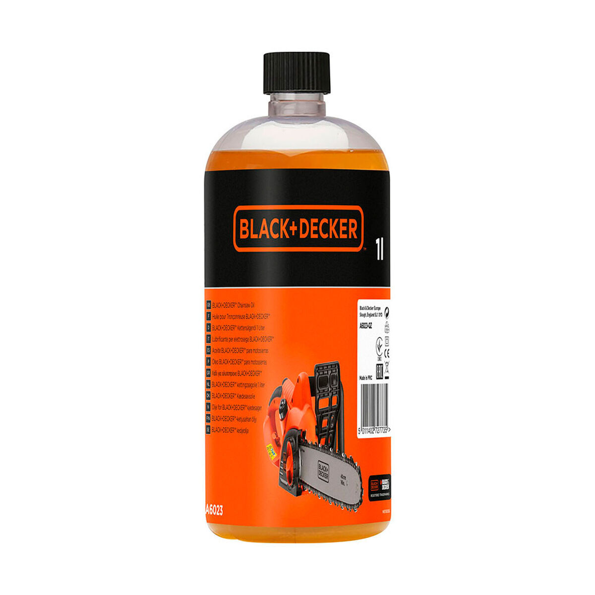 Óleo de Corrente Black & Decker a6023-qz 1 L Ecológico Motosserra