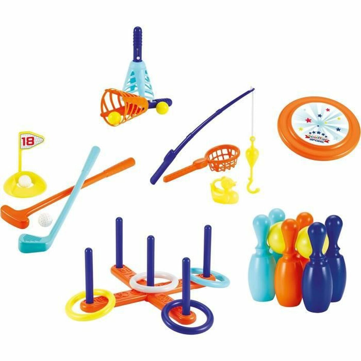 Conjunto de brinquedos de praia Ecoiffier Multicolor
