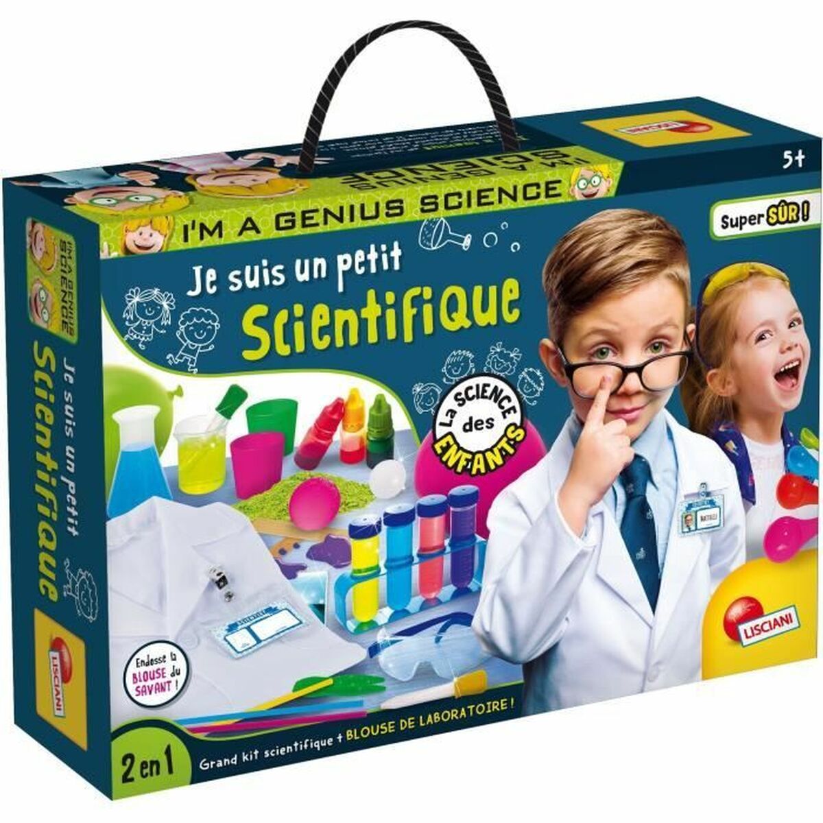 Jogo de Ciência Lisciani Giochi Je suis un petit scientifique FR