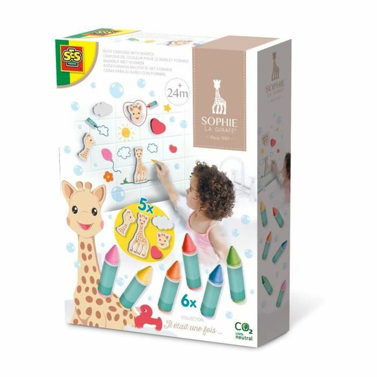 Brinquedo para o Banho SES Creative Sophie La Girafe Banho & Duche