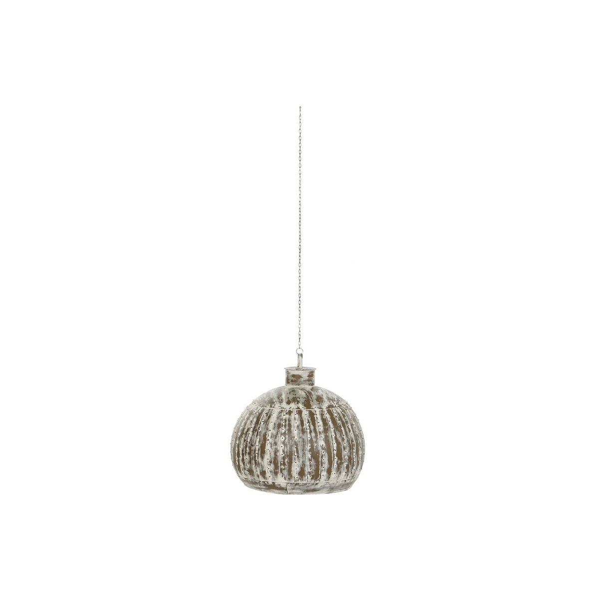 Abajur Home ESPRIT Cinzento claro Metal 60 x 60 x 60 cm