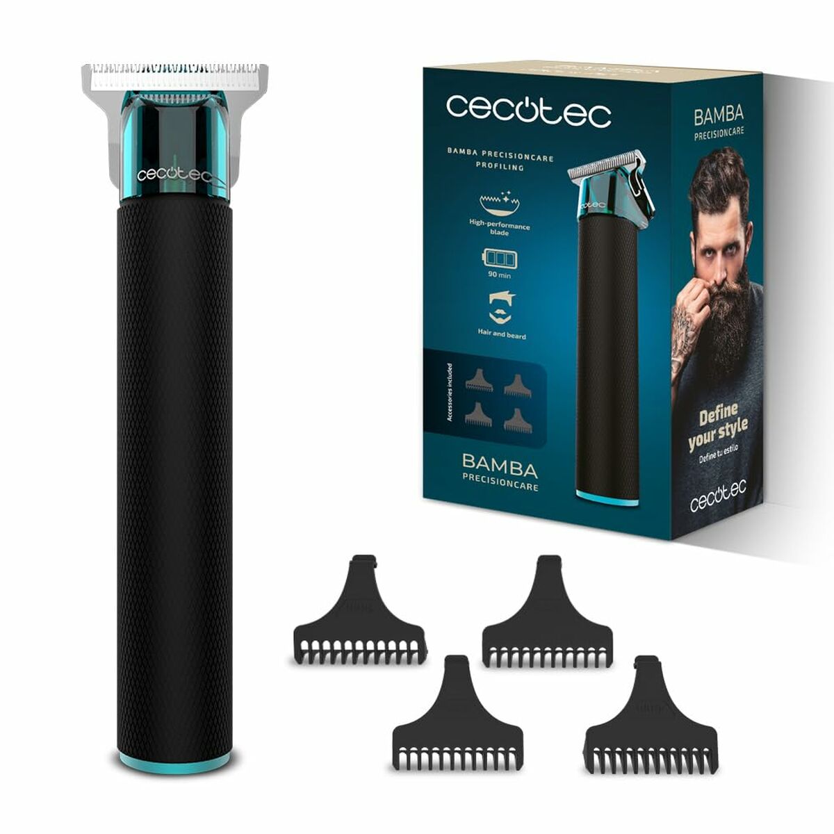 Barbeador elétrico Cecotec PrecisionCare Profiling