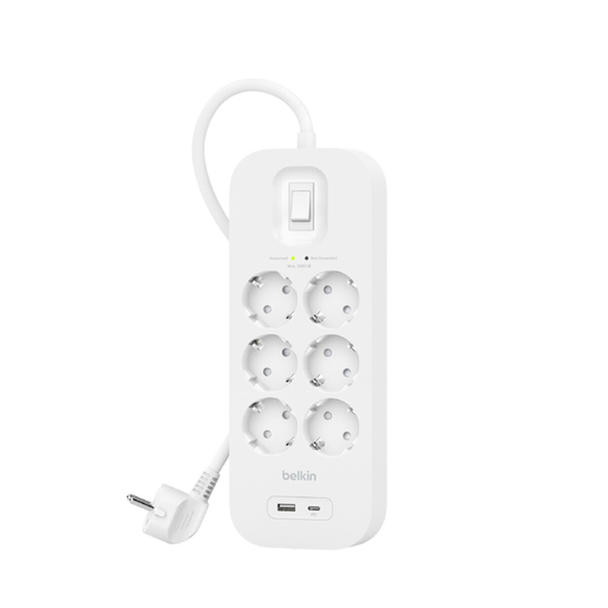 Proteção contra sobretensão Belkin SRB002VF2M Branco