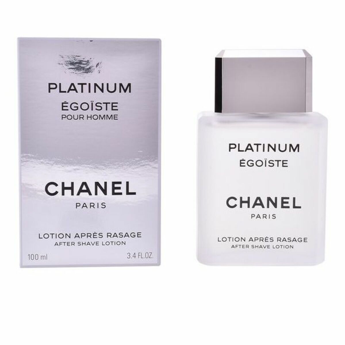 Loção pós barba Chanel égoïste Platinum 100 ml