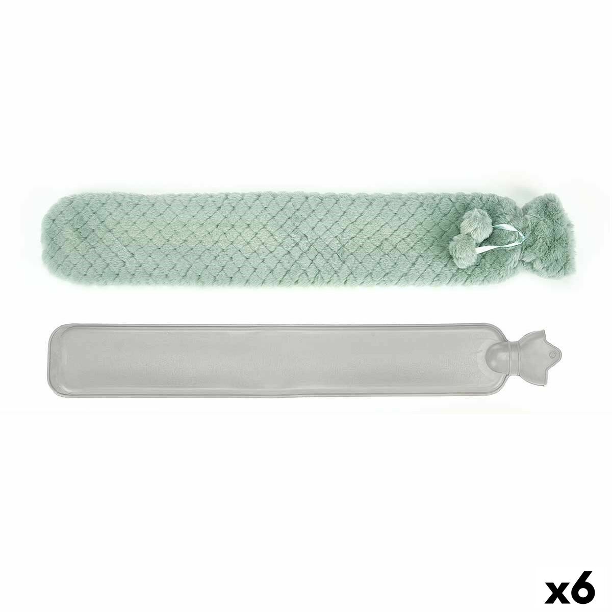 Botija de Água Quente Gift Decor Verde Plástico 2 L (6 Unidades)
