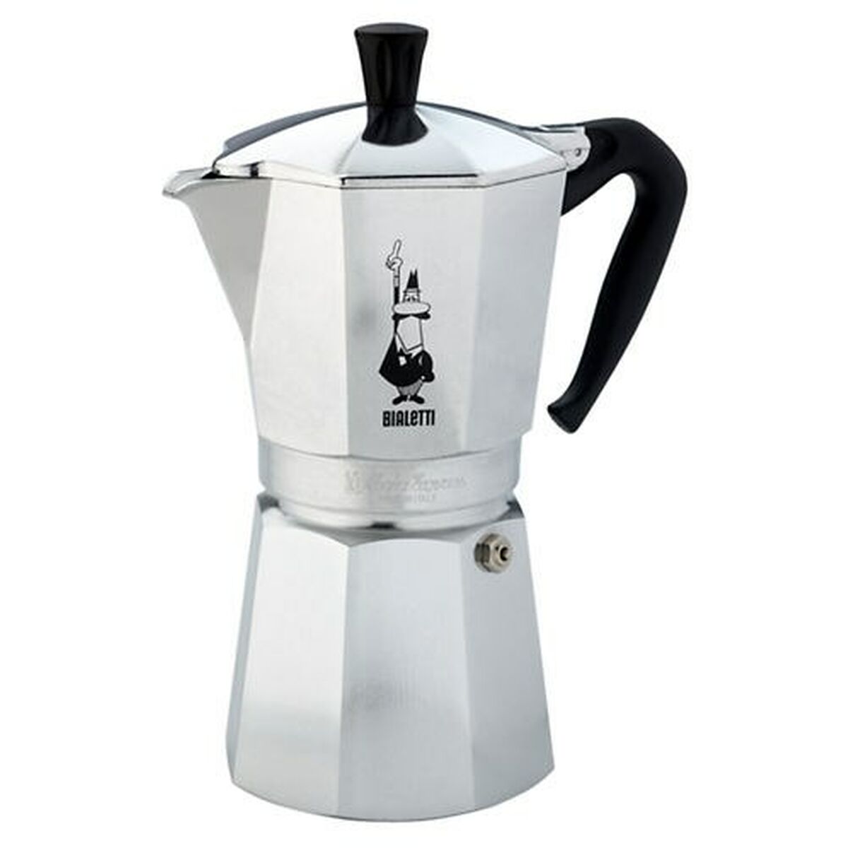 Cafeteira Italiana Bialetti Moka Express Alumínio 12 Kopjes 0,75 L
