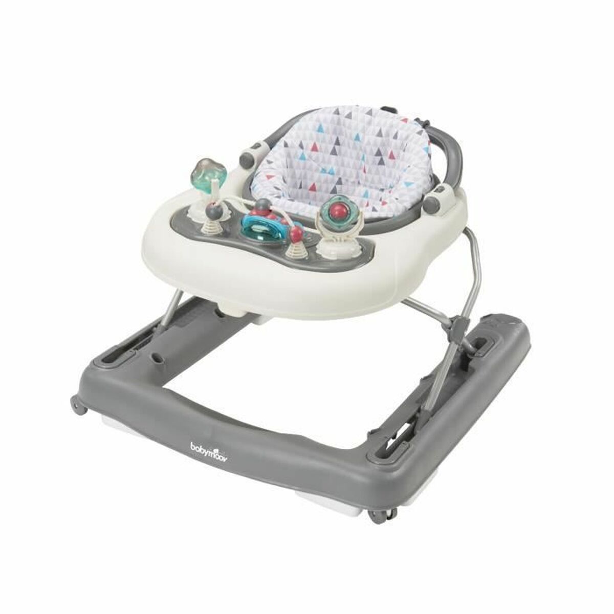 Andarilho com rodas Babymoov A040006 Infantil Branco/Cinzento