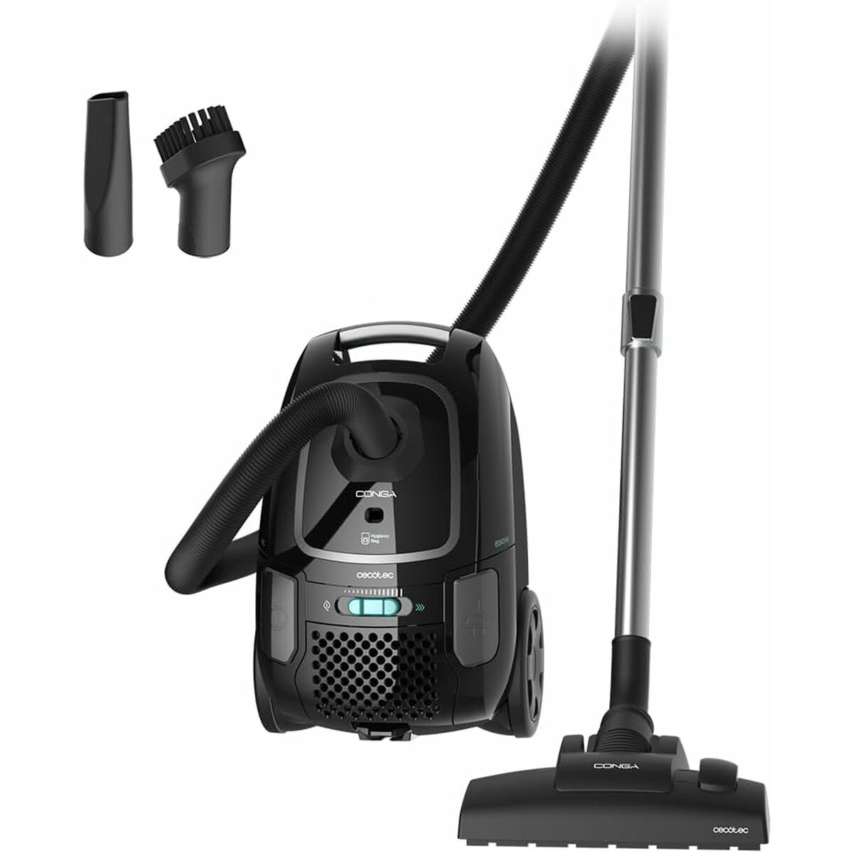 Aspirador Cecotec Conga Powerbag 4000 XL 890 W Preto