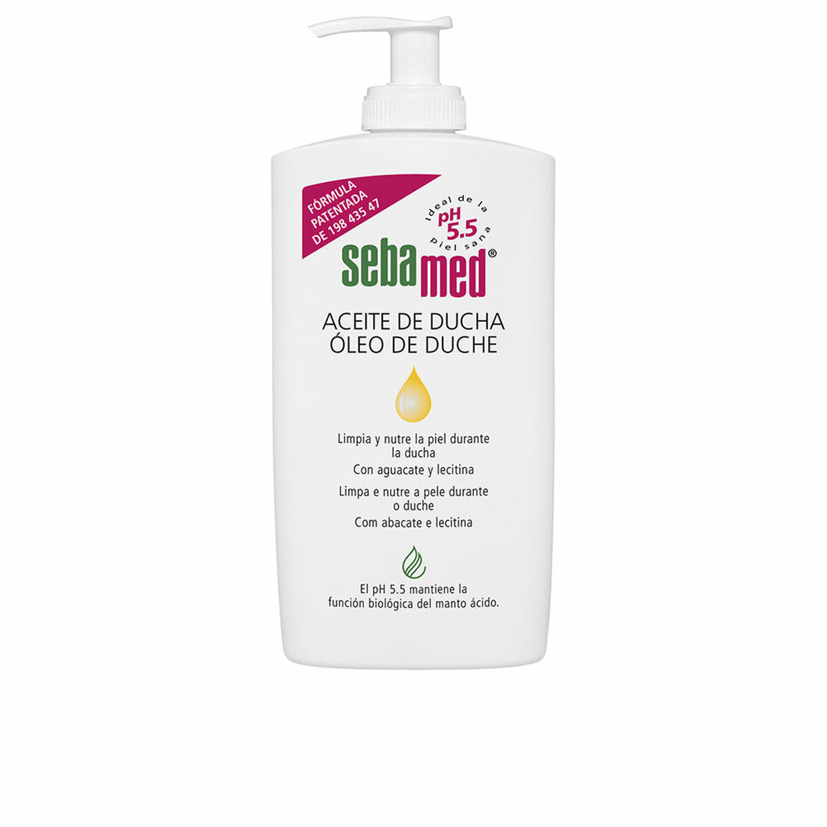 Óleo de Duche Sebamed 500 ml Sem Sabão