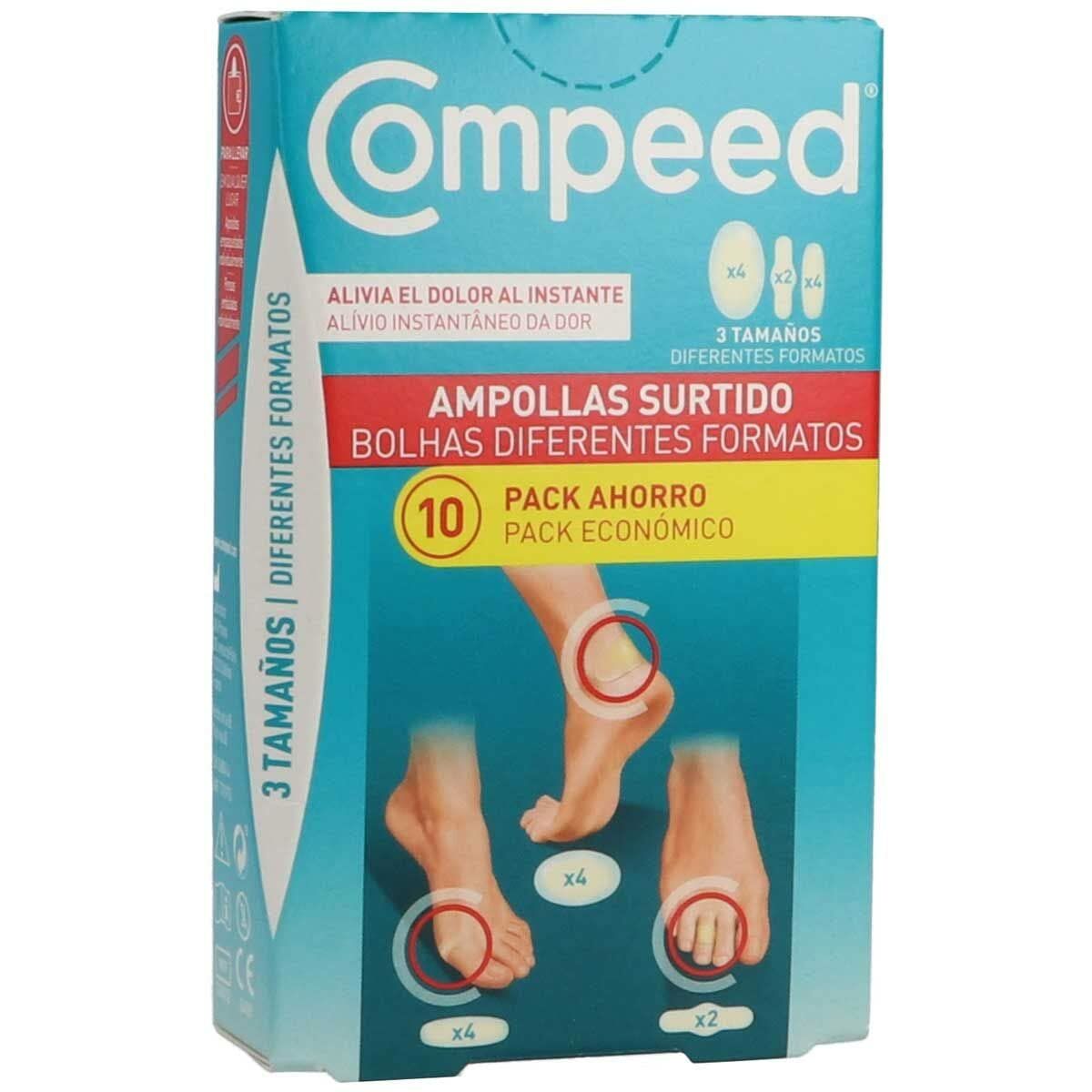 Pensos para bolhas Compeed 10 Peças