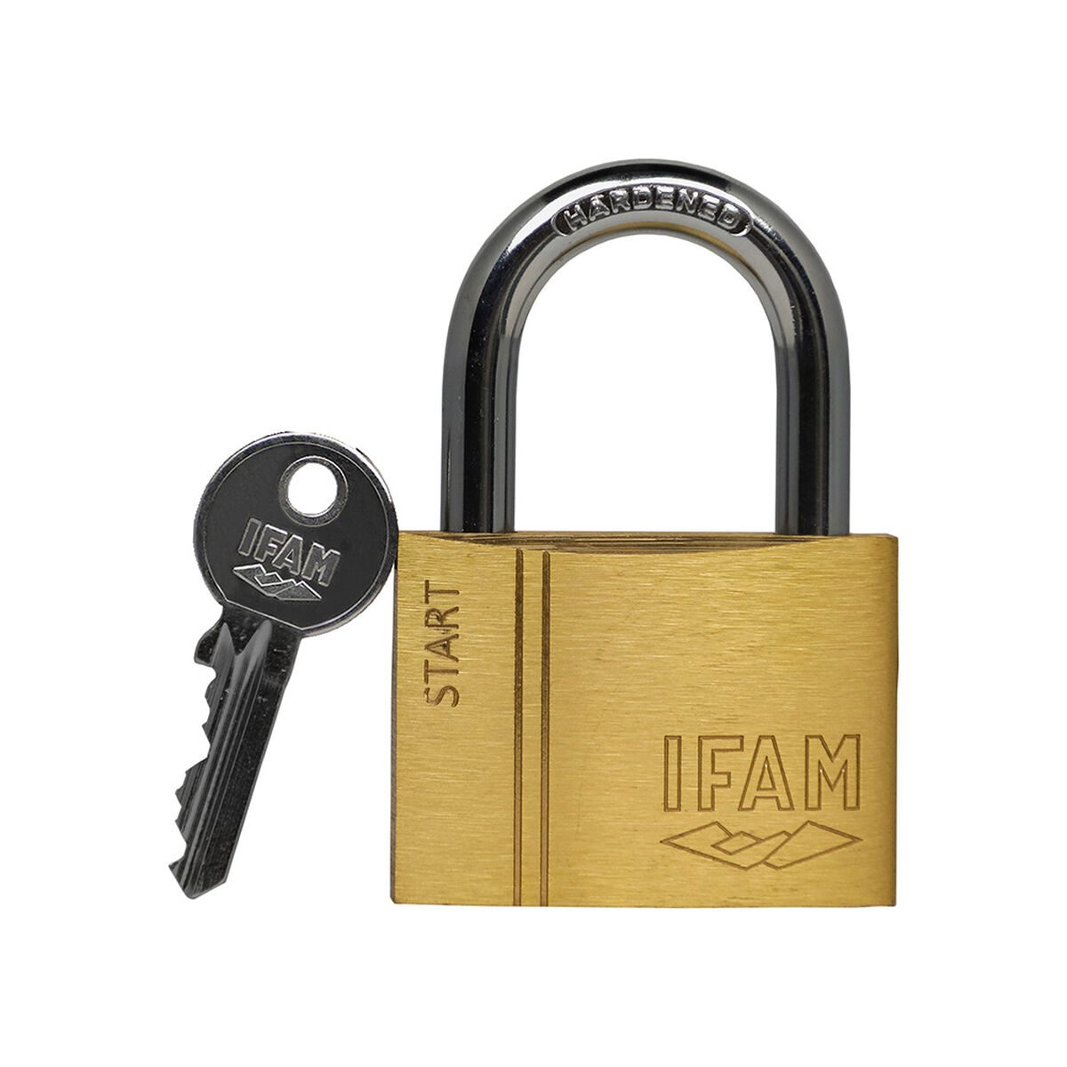 Cadeado com chave IFAM SR50 Latão Aço