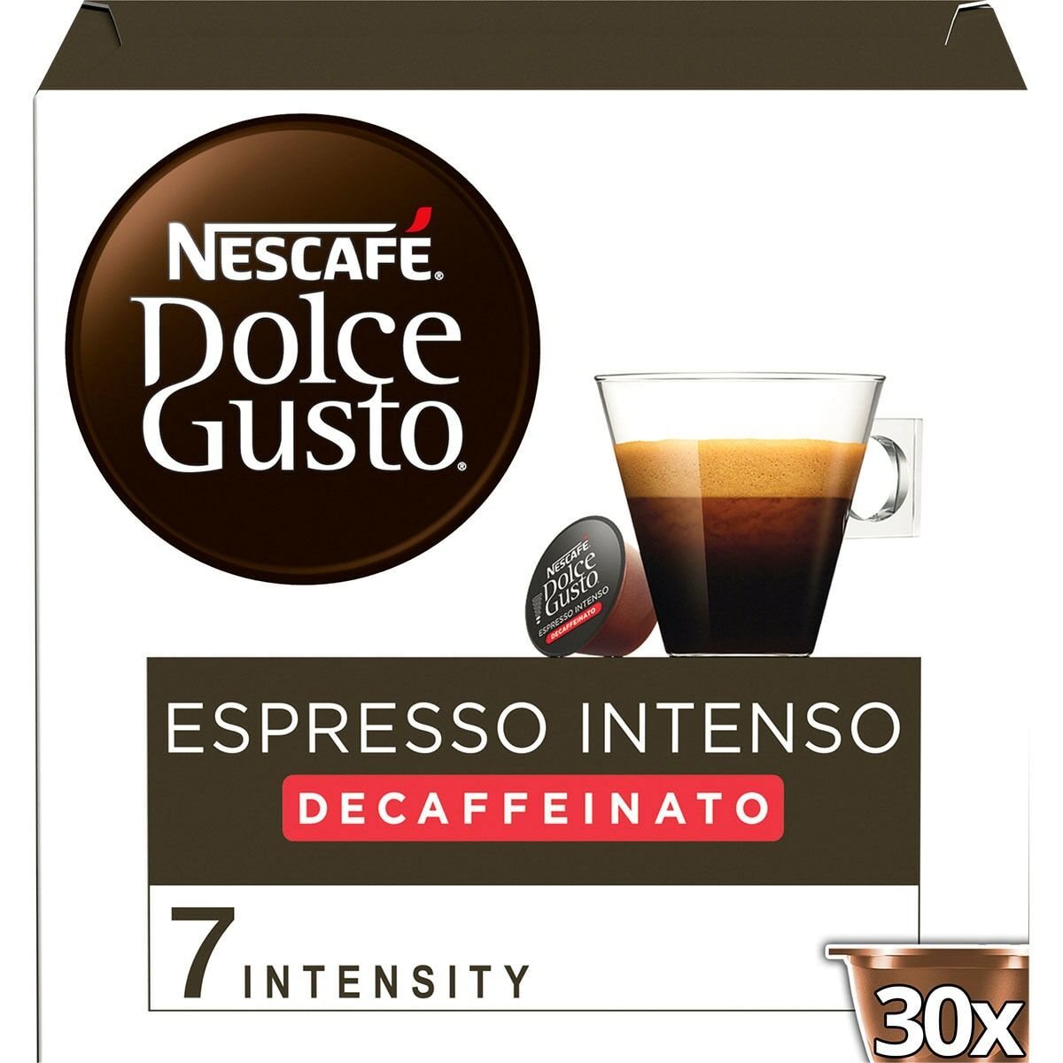 Cápsulas de café Dolce Gusto ESPRESSO INTENS (30 Unidades)