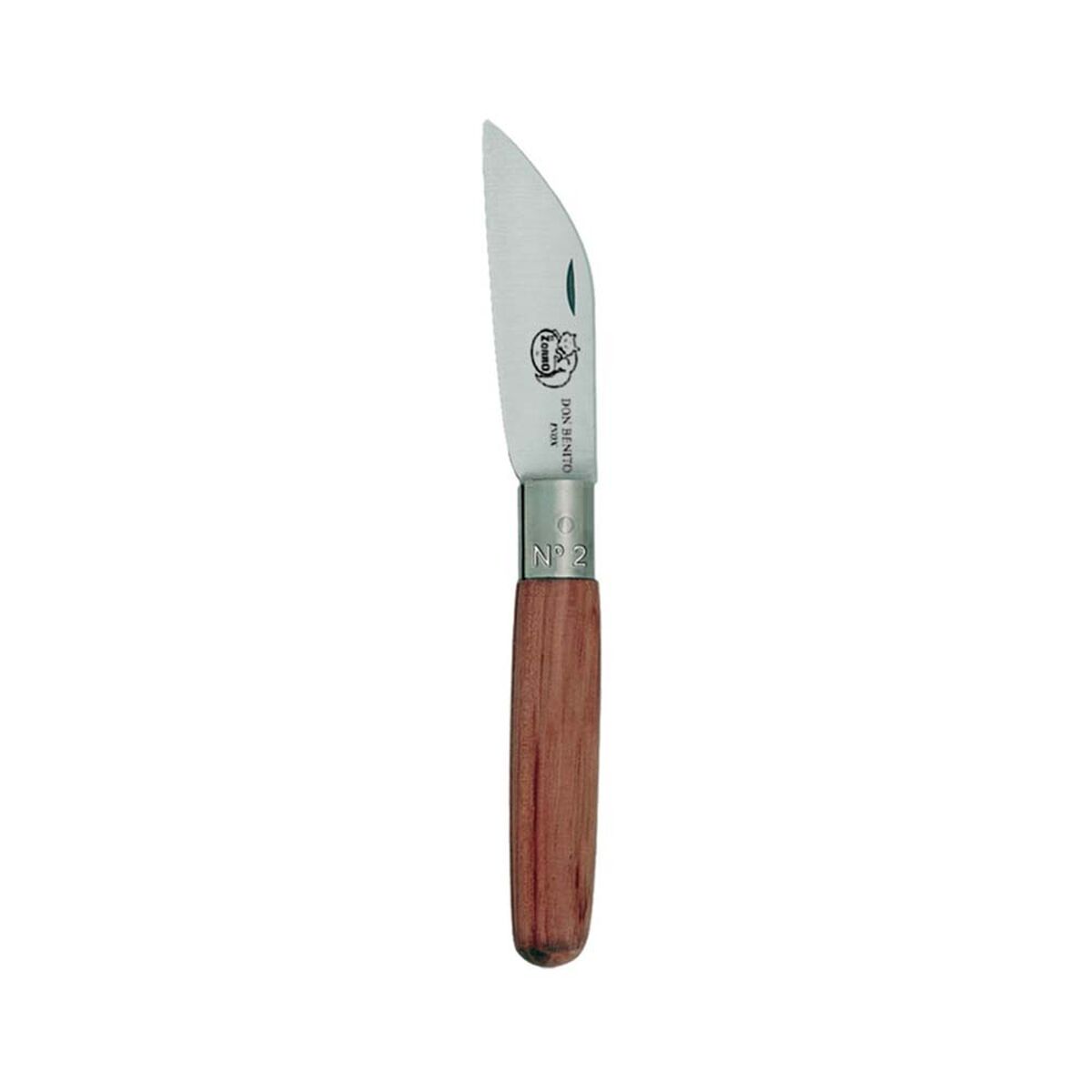 Navalha Imex el Zorro Nº2 Reto Aço inoxidável 4 cm