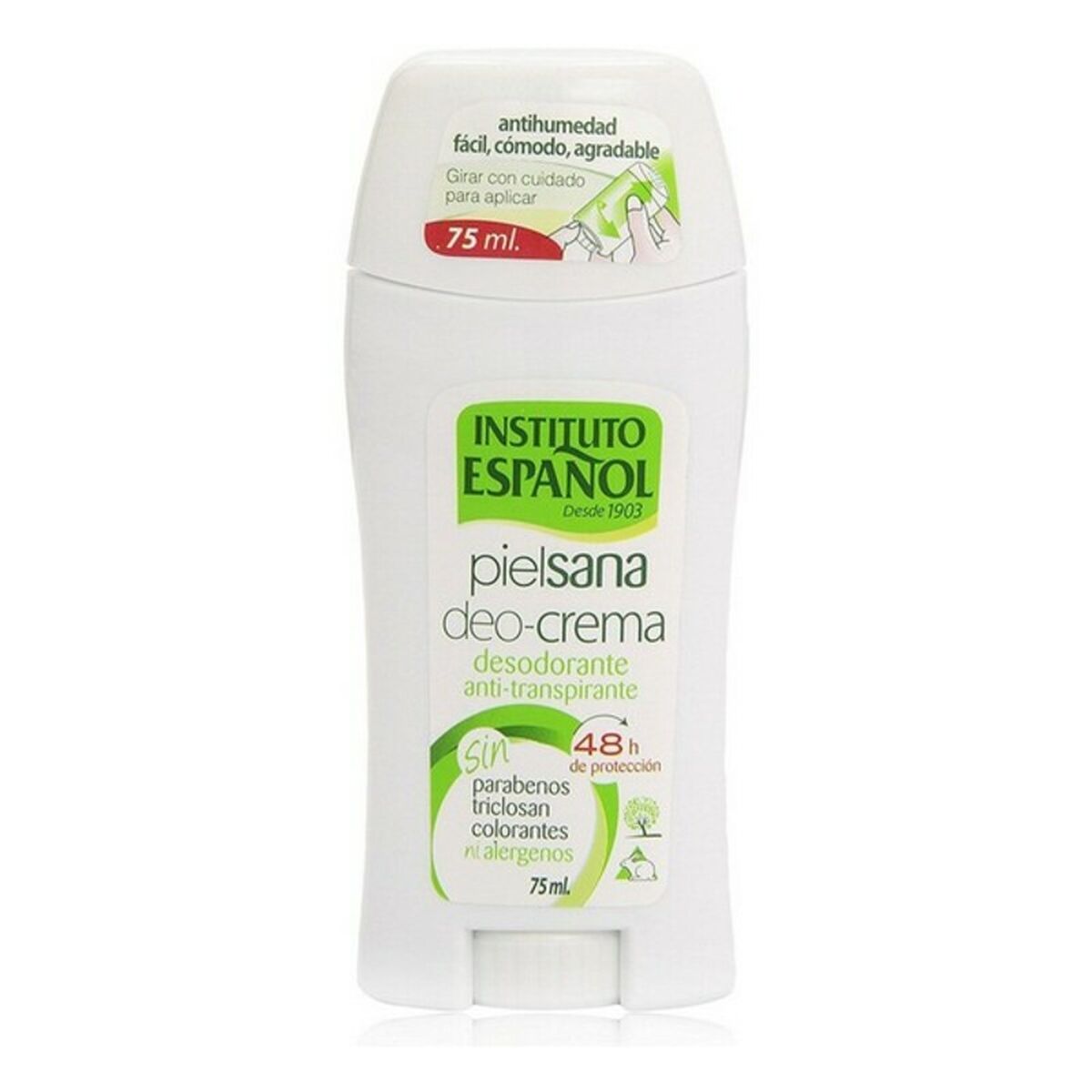 Desodorizante em Creme Instituto Español Piel Sana 75 ml