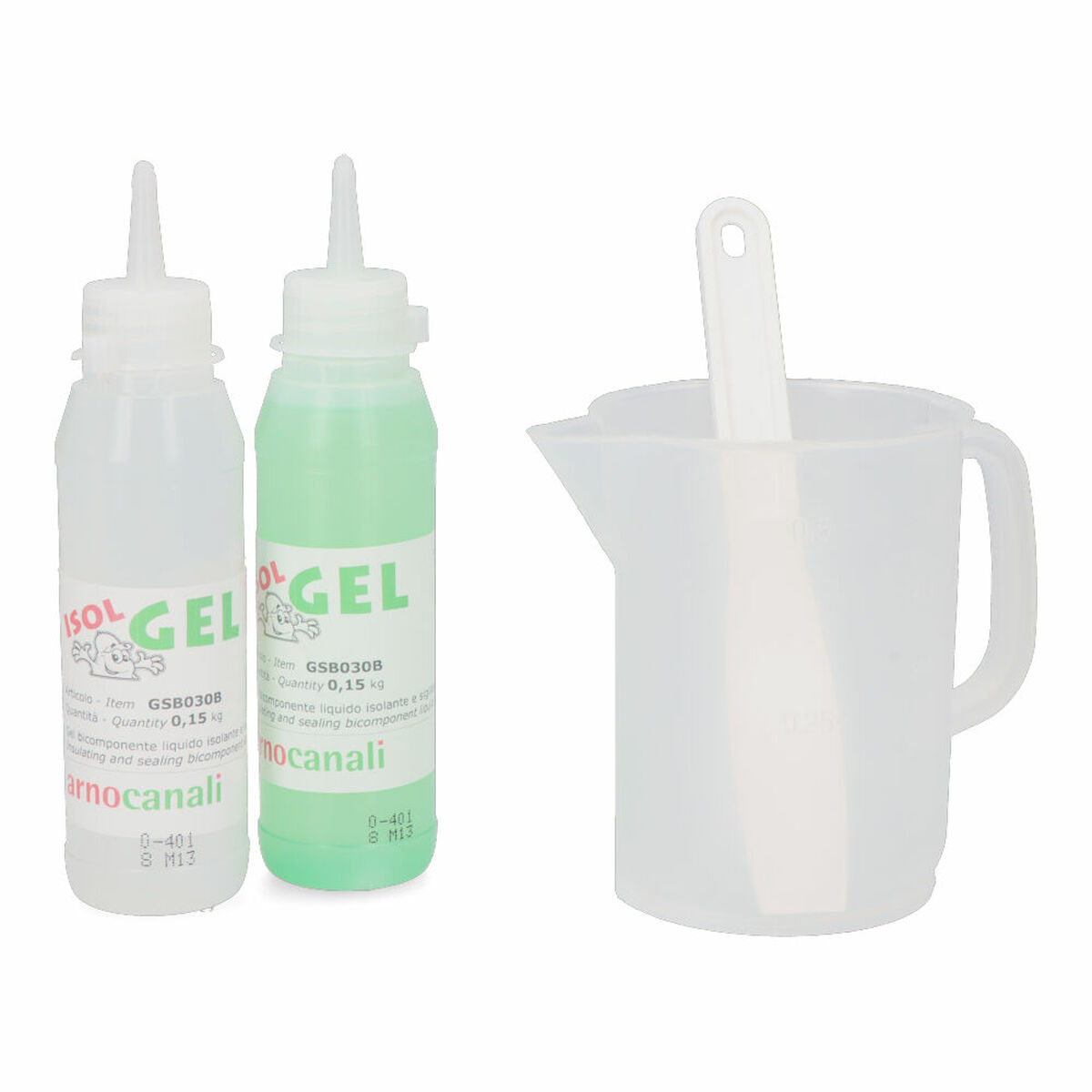 Kit de isolamento e selante bicomponente ArnoCanal Isogel 2 x 150 g