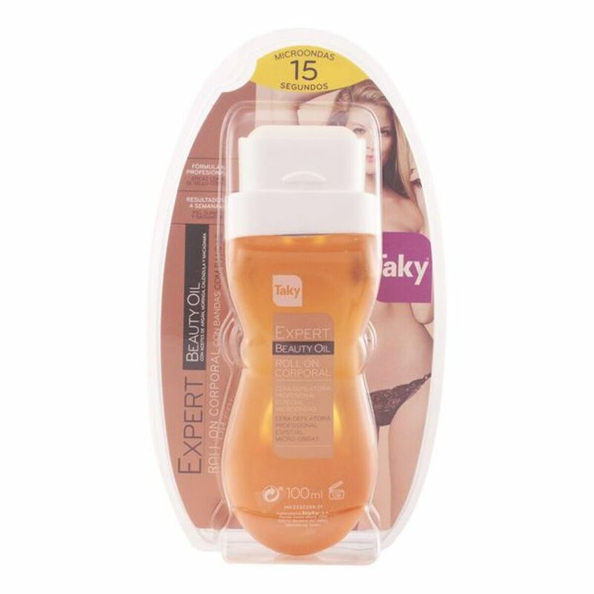 Cera Depilatória Corporal Taky Expert Con Oro 100 ml