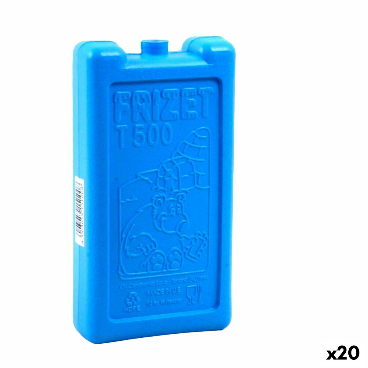 Acumulador de Frio Continental Frizet 500 ml 9,5 x 4 x 18 cm (20 Unidades)