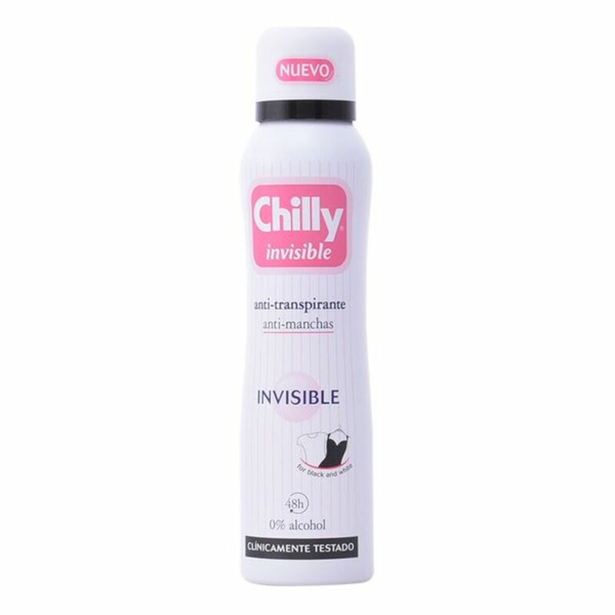 Desodorizante em Spray Invisible Chilly (150 ml)