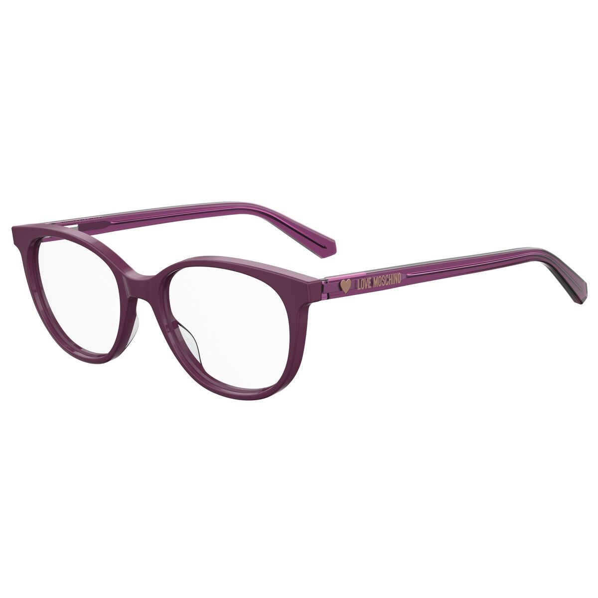 Armação de Óculos Infantil Love Moschino Roxo Ø 46 mm