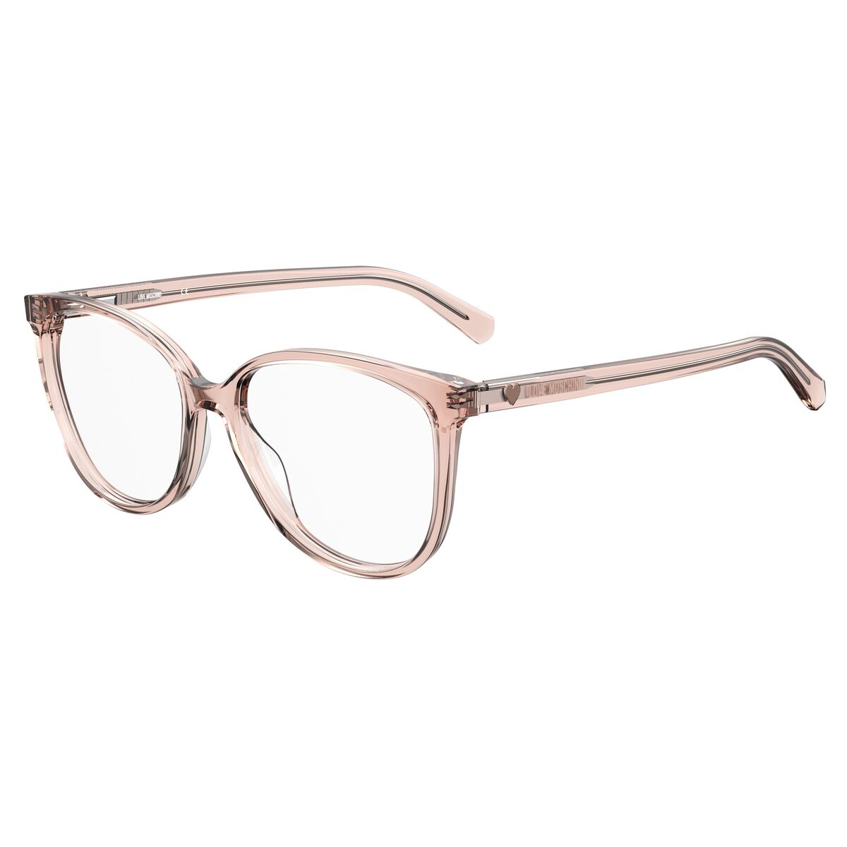 Armação de Óculos Infantil Love Moschino Transparente Nude Ø 51 mm