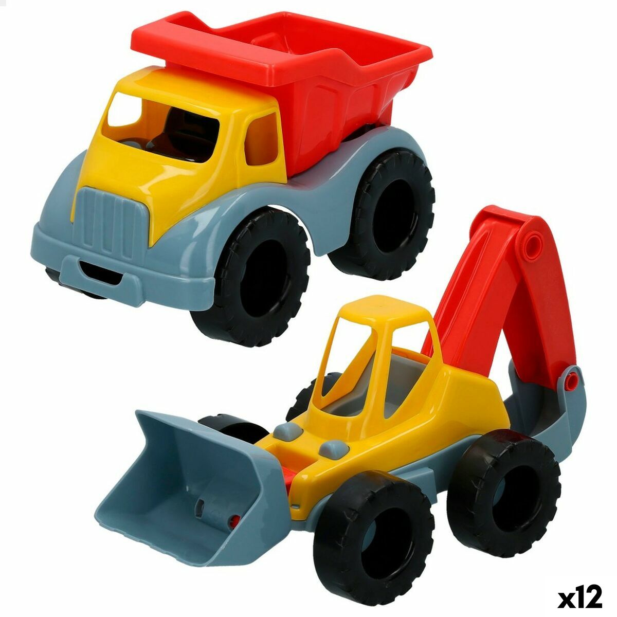 Conjunto de brinquedos de praia Colorbaby 2 Peças Polipropileno (12 Unidades)