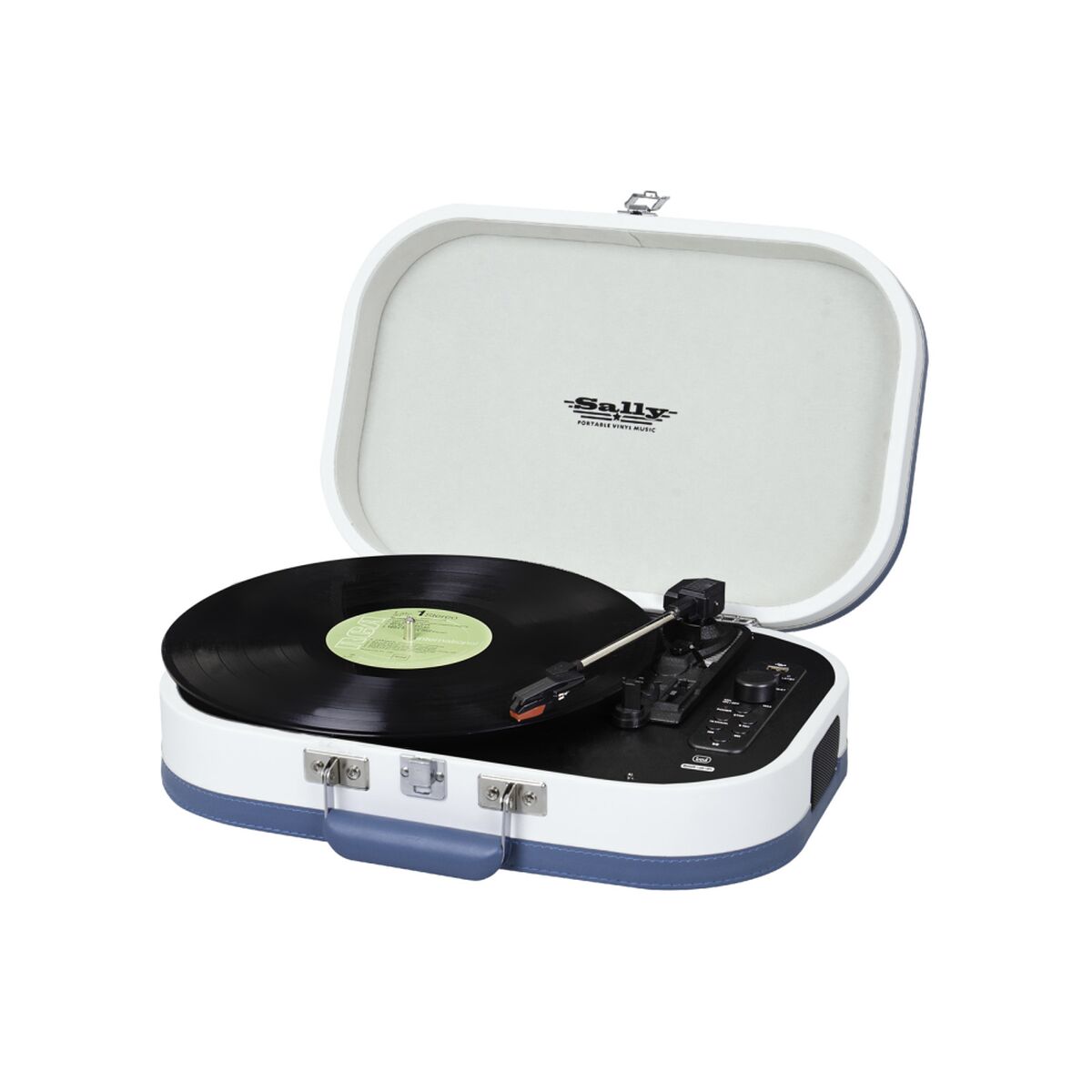 Jukebox Trevi TT 1020 BT USB Estéreo Bluetooth Bateria recarregável Turquesa