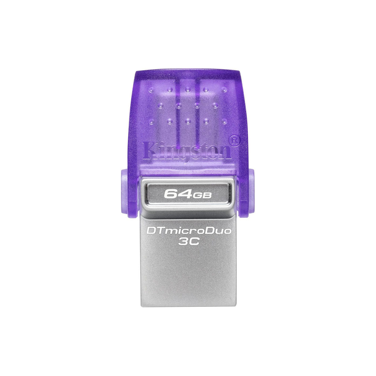 Memória USB Kingston microDuo 3C Preto Roxo 64