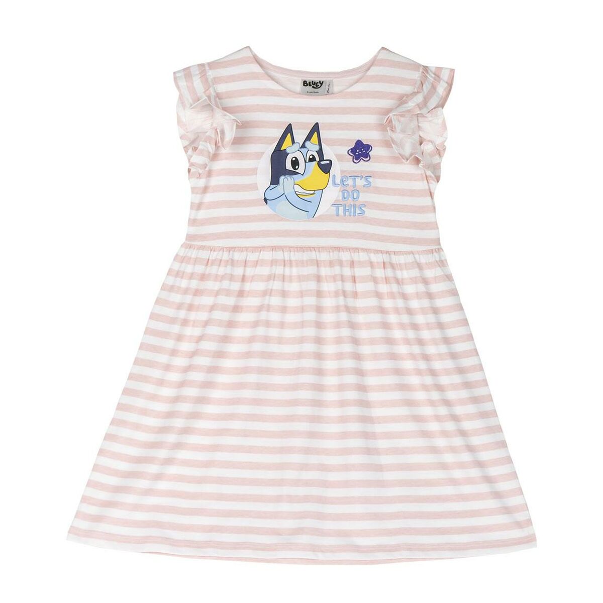 Vestido Bluey Cor de Rosa