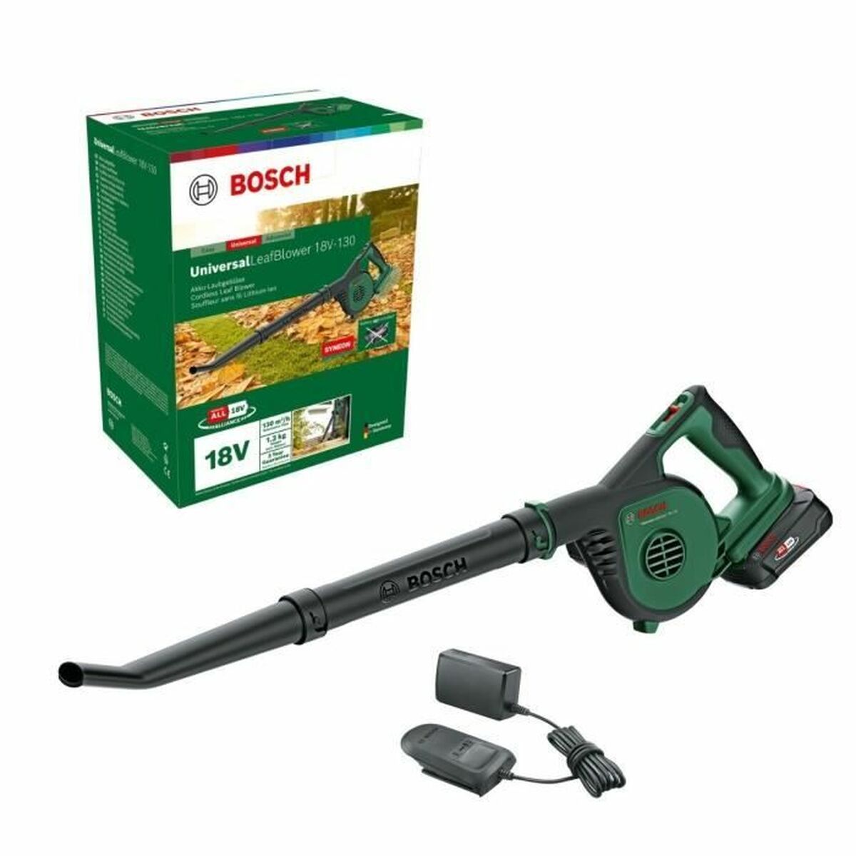 Soprador BOSCH UniversalLeafBlower 18V-130 18 V
