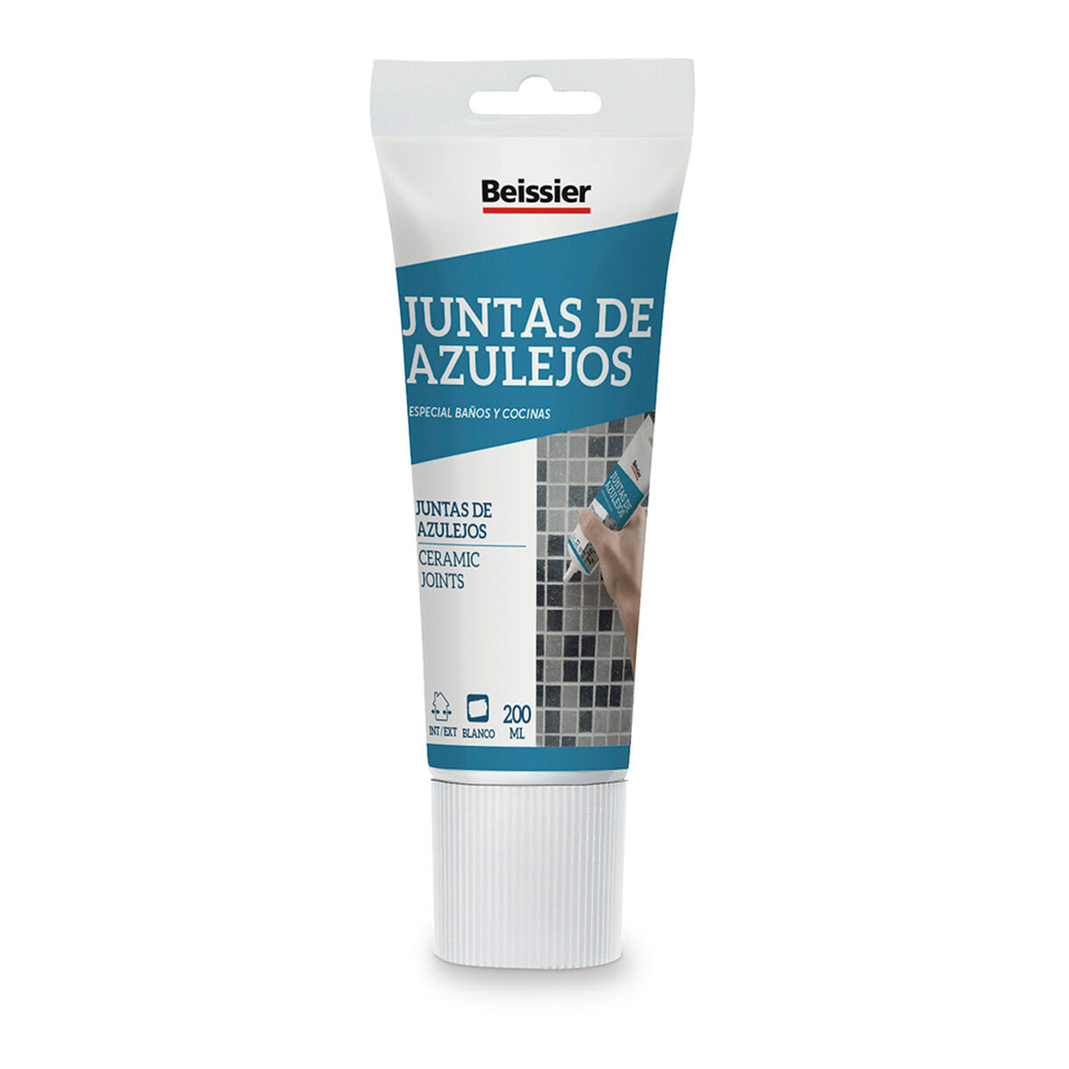 Renovador de juntas Beissier 70261-001 Branco 200 ml Azulejo