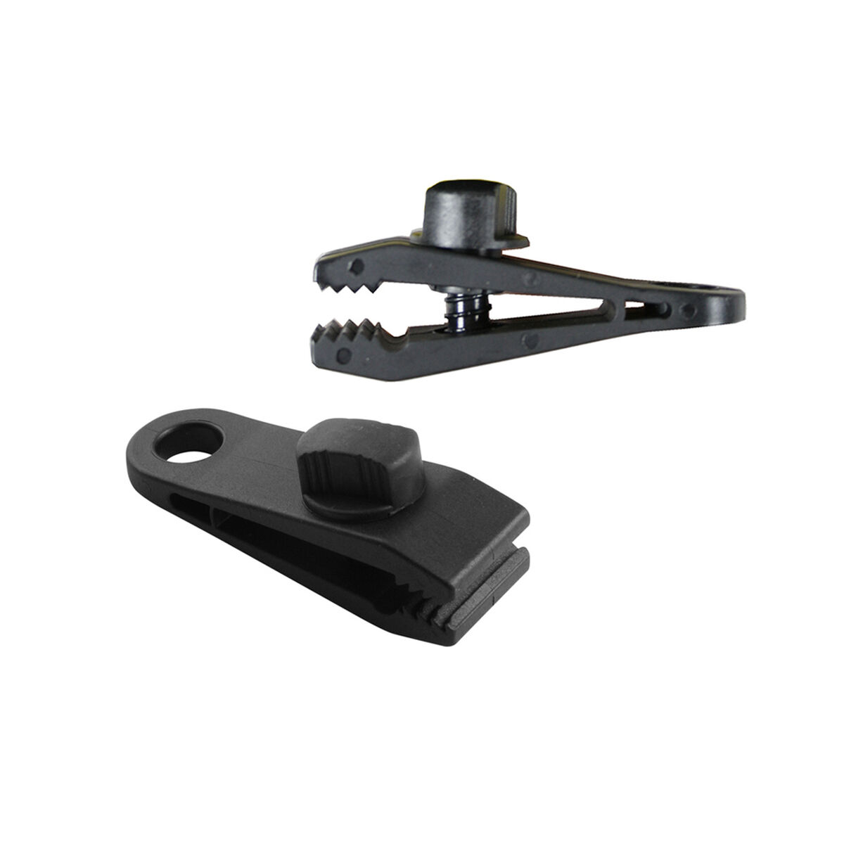 Conjunto de grampos para toldos e lonas Bensontools Clipe Preto 4 Unidades Ø 0,27 x 8 x 3 cm