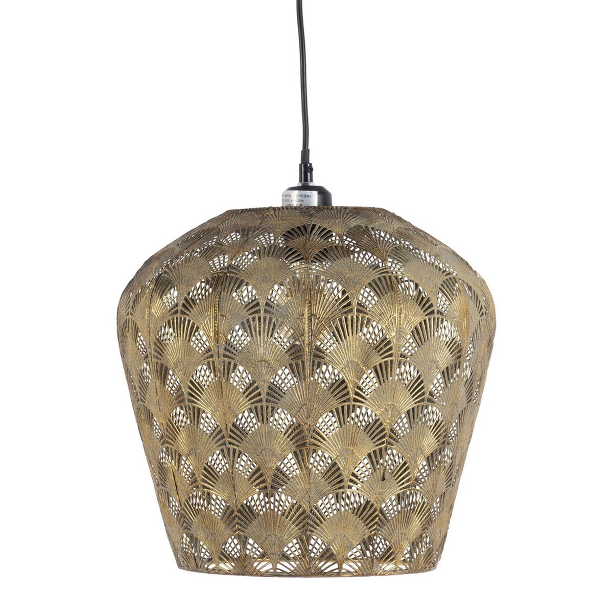 Candeeiro de teto Dourado Prateado Ferro 220-240 V 33,5 x 33,5 x 35 cm