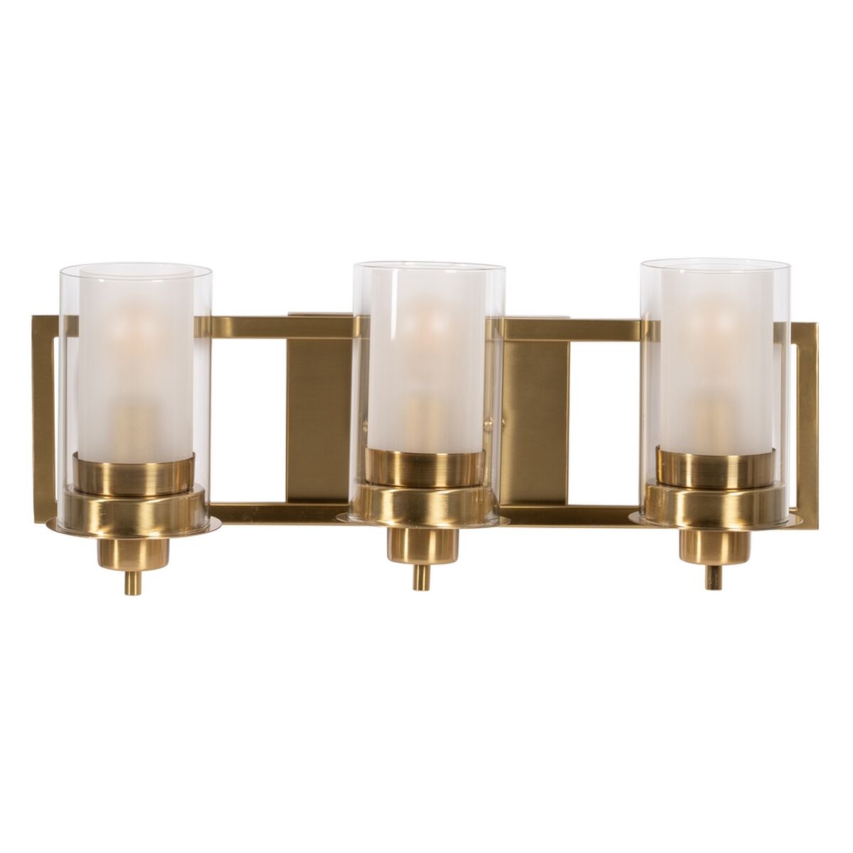Luz de Parede Dourado Cristal Ferro A 220-240 V 56 x 17 x 21 cm