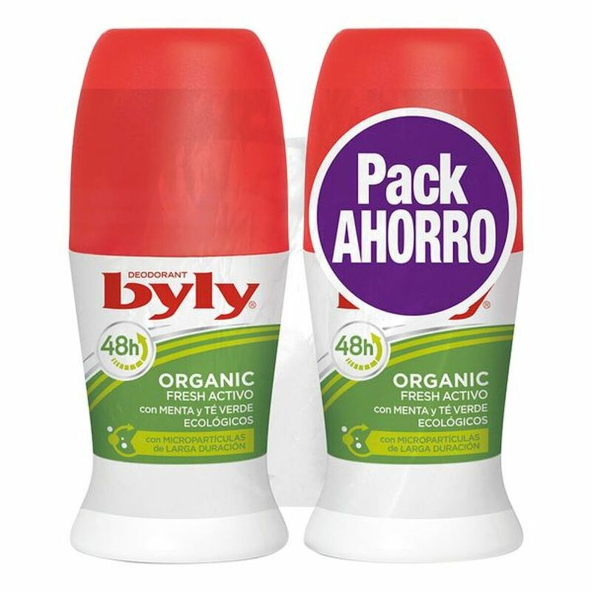 Desodorizante Roll-On Byly Organic Extra Fresh On 50 ml