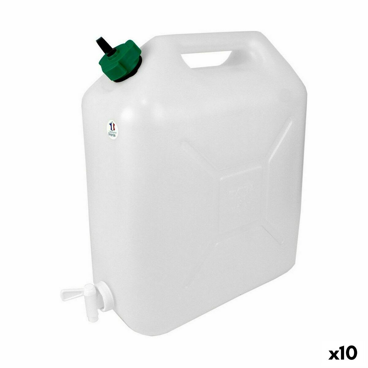 Botija EDA Torneira Extraforte 15 L 32 x 16 x 38 cm (10 Unidades)