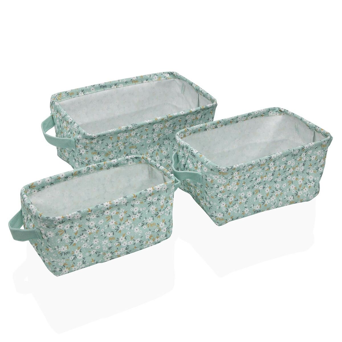 Conjunto de Cestas Versa Bellis 18 x 14 x 28 cm 28 x 18 x 14 cm