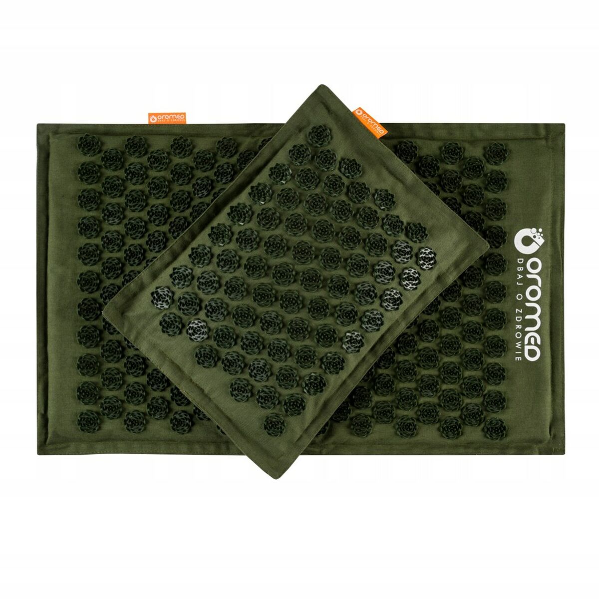 Esteira de Acupressão Acolchoada Oromed ORO-HEALTH Verde 43 x 67 cm