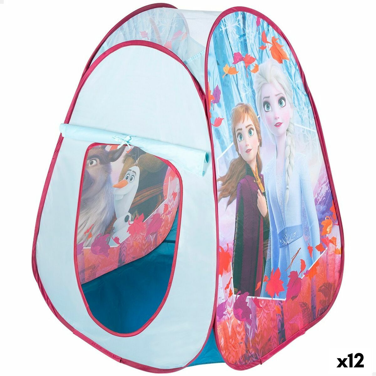 Tenda de Campanha Frozen Pop-Up 75 x 90 x 75 cm 12 Unidades